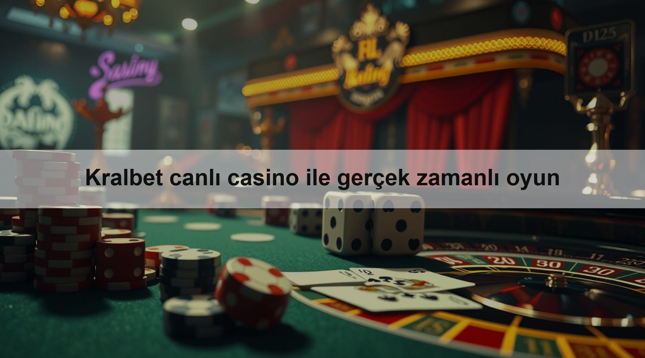 Kralbet canlı casino ile gerçek zamanlı oyun