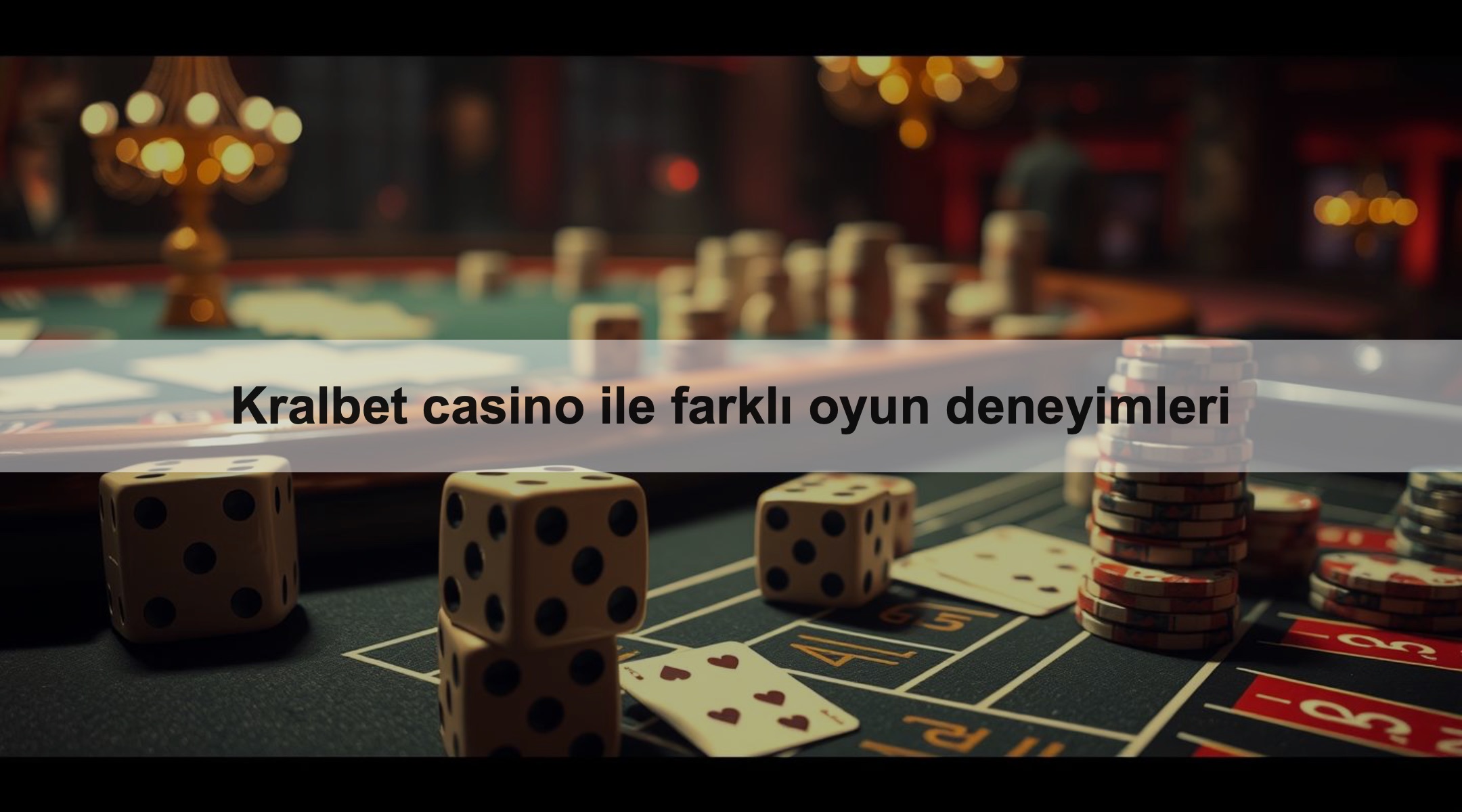 Kralbet casino ile farklı oyun deneyimleri